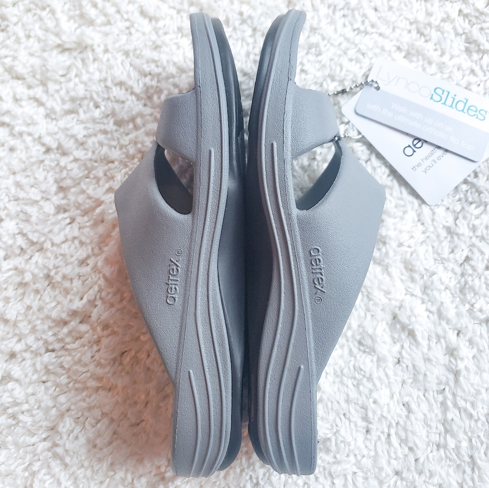 Aetrex Lynco Slides Women's Gray - Picture 2 of 4